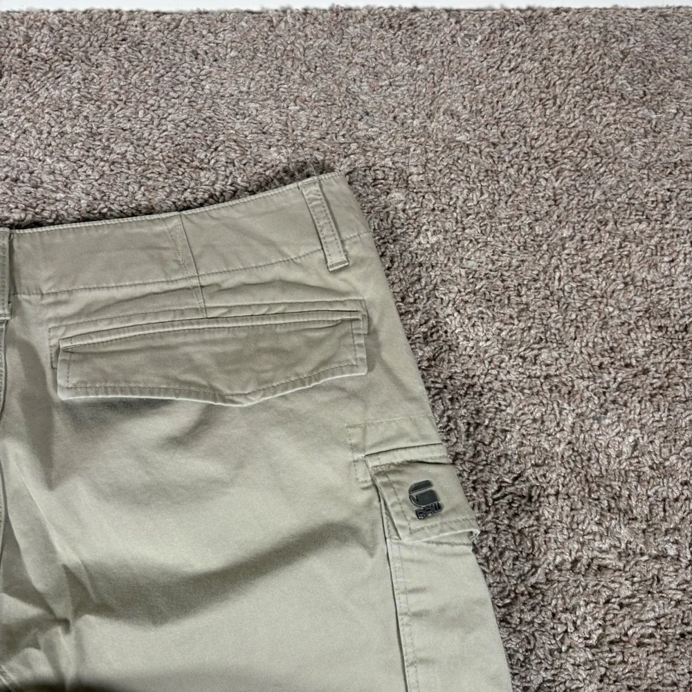 G-Star Raw Mens Rovic Zip 3D Tapered Cargo Pants Beige D02190 36x32